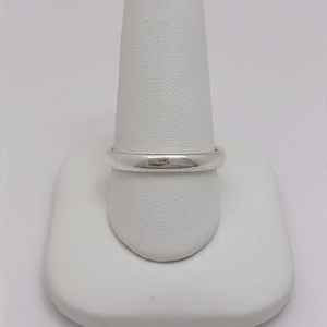 Sterling Silver High Polish Wedding Band (3mm)